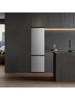 LG GBBSJ10DPY Freestanding 60/40 Fridge Freezer, Prime Silver - view 2, Prime Silver