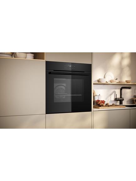 Neff N30 B2CCJ7AK0B Built In Self Cleaning Electric Oven, Black - view 2, Black