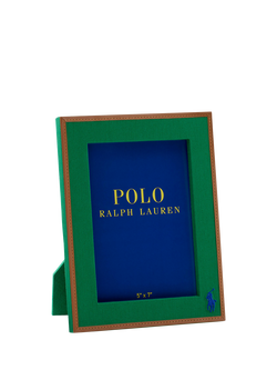Ralph Lauren Polo Icon Photo Frame, 5 x 7" (13 x 18cm), Green/Blue, Blue, Green