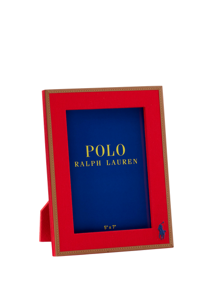 Ralph Lauren Polo Icon Photo Frame, 5 x 7" (13 x 18cm), Red/Blue, Red, Blue