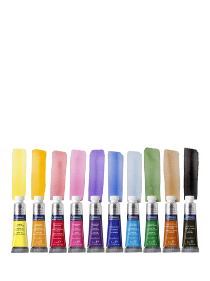 Winsor & Newton Cotman Essential Watercolour Set, 10x 5ml - view 2, Multi