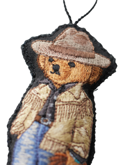Ralph Lauren Polo Bear Western Bear 2025 Tree Ornament - view 2, Multi