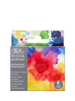Winsor & Newton Curated Foundation Watercolours, Set of 6, Multi