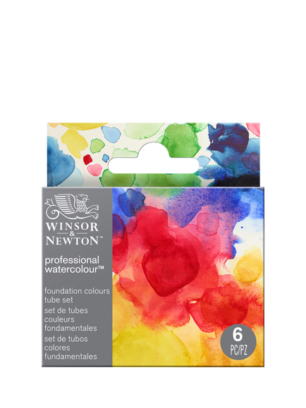 Winsor & Newton Curated Foundation Watercolours, Set of 6, Multi