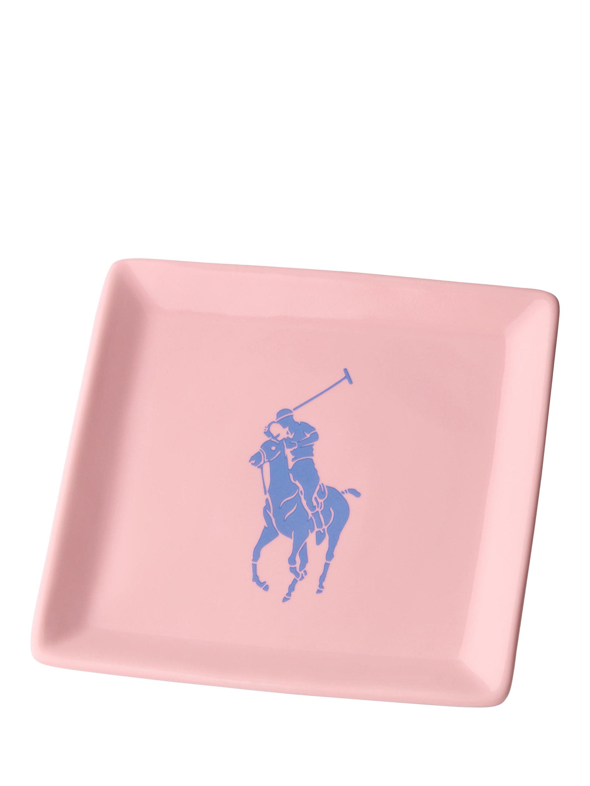 Ralph Lauren Porcelain Trinket Tray, Pink/Blue