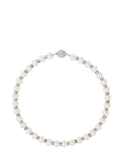 Jon Richard Knotted Pearl Rope Necklace, Gold