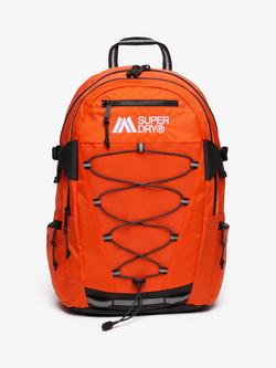 Superdry Outdoor Backpack, 28L, Bold Orange