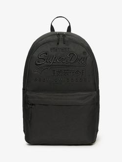 Superdry Heritage Montana Backpack, Black