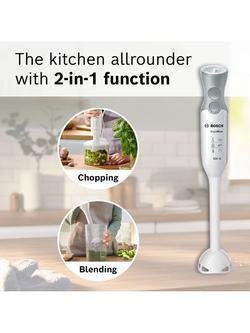 Bosch ErgoMixx 600W Hand Blender, White - view 2, White
