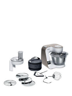 Bosch CreationLine MUM5XW49GB 5-in-1 Stand Mixer with Integrated Scales, White, White