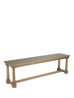 Laura Ashley Wellington Dining Bench, Oak, Oak