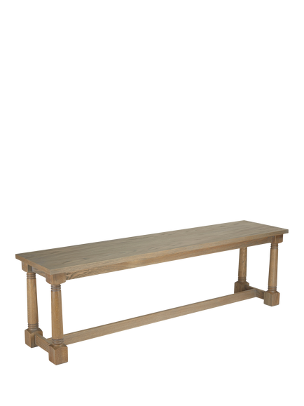 Laura Ashley Wellington Dining Bench, Oak, Oak