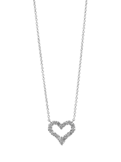 Pre-loved Platinum Tiffany & Co. Hearts Mini Pendant, Platinum