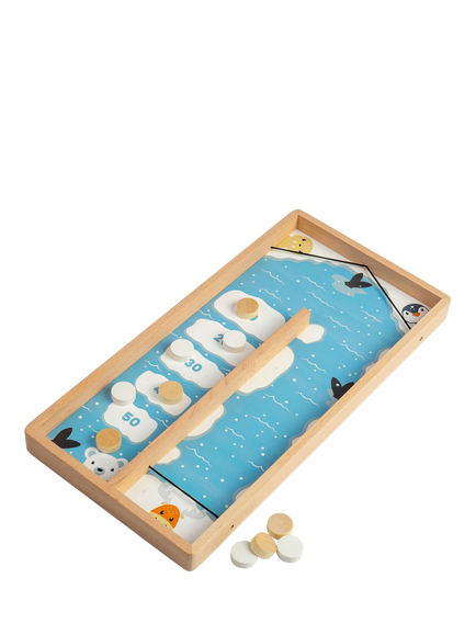 Bigjigs Toys Ice Puck Game, Multi