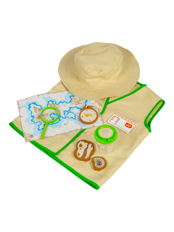 Bigjigs Toys Explorer Dress Up Set, Multi