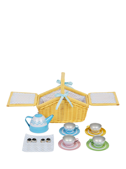 Bigjigs Toys Picnic Basket Set - view 2, Multi