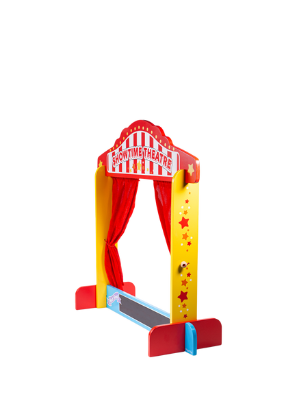 Bigjigs Toys Showtime Puppet Theatre - view 2, Multi