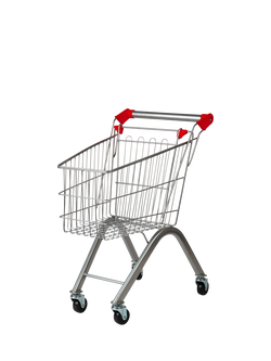 Bigjigs Toys Toy Shopping Trolley - view 2, Multi