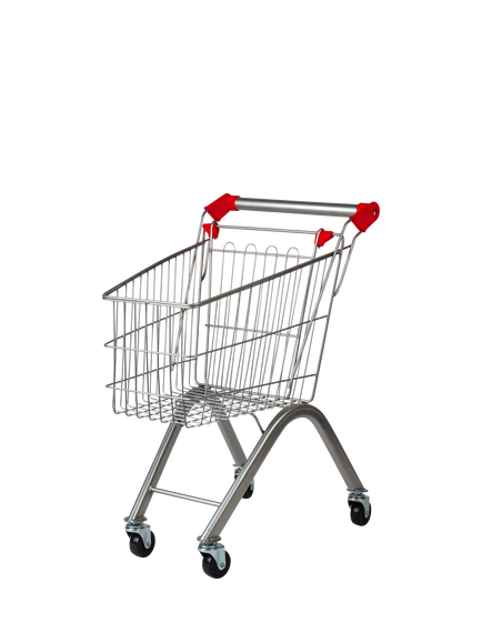 Bigjigs Toys Toy Shopping Trolley - view 2, Multi