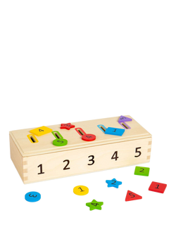 Bigjigs Toys Sorter Box, Multicoloured