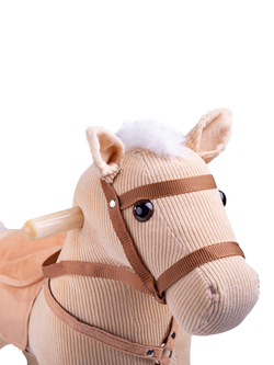 Bigjigs Toys Rocking Horse - view 2, Brown