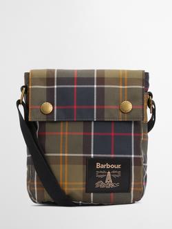 Barbour Torridon Tartan Crossbody Bag, Classic Green, Classic Green