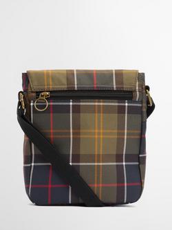 Barbour Torridon Tartan Crossbody Bag, Classic Green - view 2, Classic Green