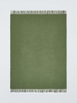 John Lewis Arc Throw - view 2, Avocado