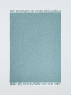 John Lewis Arc Throw - view 2, Nordic Blue
