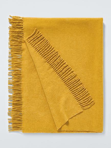 John Lewis Arc Throw, Ochre