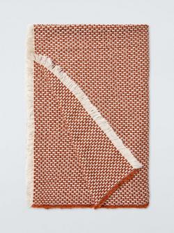 John Lewis Chunky Throw, Auburn