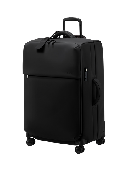 Lipault Long Trip Suitcase, Black, 93L, Black