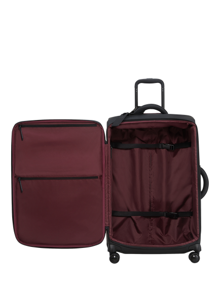 Lipault Long Trip Suitcase, Black, 93L - view 2, Black