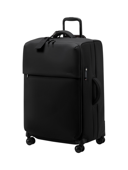 Lipault Medium Suitcase, Black, 66L, Black