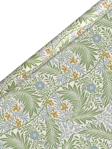 Morris & Co. Larkspur Wrapping Paper, 3m, Multi