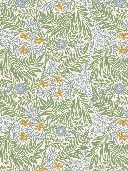 Morris & Co. Larkspur Wrapping Paper, 3m - view 2, Multi