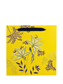 Sara Miller Botanic Blooms Gift Bag, Yellow - view 2, Yellow