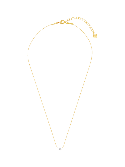 Orelia Fine Crystal Collar Necklace, Gold, Gold
