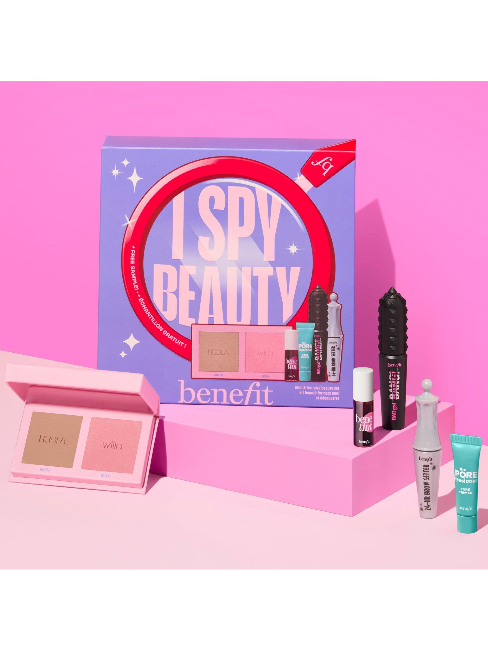 Product image 11 of 11, which shows Benefit I Spy Beauty Full Face Makeup Gift Set