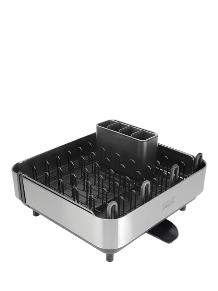 Joseph Joseph Extend™ Steel Plus Dish Rack, Black, Black