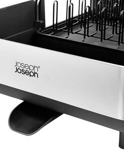 Joseph Joseph Extend™ Steel Plus Dish Rack, Black - view 2, Black