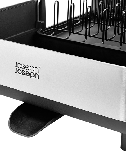 Joseph Joseph Extend™ Steel Plus Dish Rack, Black - view 2, Black
