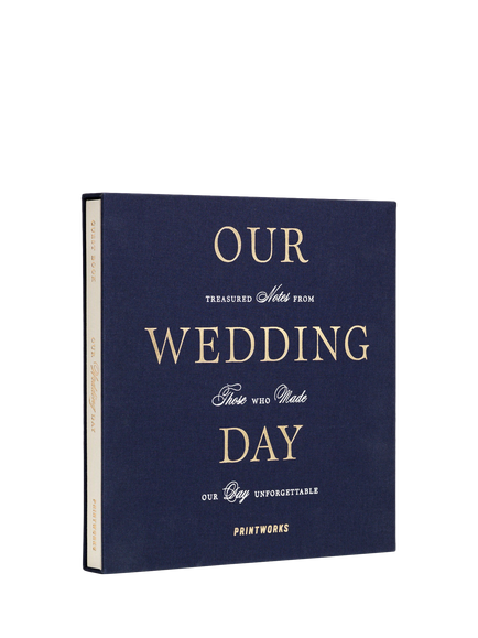 PRINTWORKS Our Wedding Day Guest Book - view 2, Multi