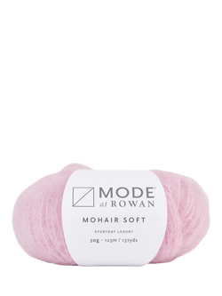 Rowan Mohair Soft Knitting Yarn, 50g, Blossom
