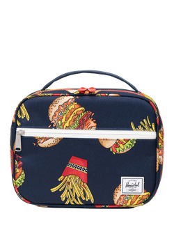 Herschel Supply Co. Kids' Lunch Box, Burgers & Fries, Burgers & Fries