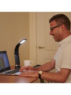 Serious Readers Roam Cordless Table Lamp, Black - view 2, Black