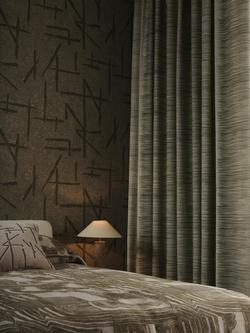 Harlequin Chaco Furnishing Fabric - view 2, Moss