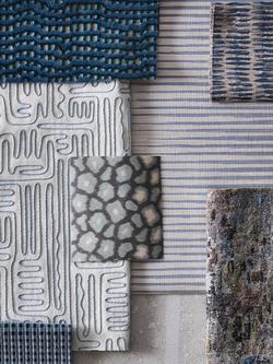 Harlequin Hollow Furnishing Fabric - view 2, Sky