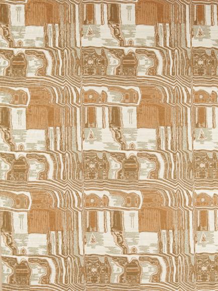 Harlequin Kiva Furnishing Fabric, Tigers Eye/Tourmlne