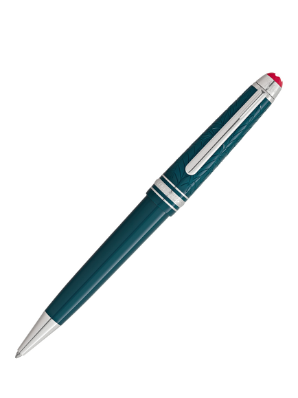 Montblanc Meisterstück Romeo and Juliet Collection Midsize Ballpoint Pen, Teal - view 2, Teal
